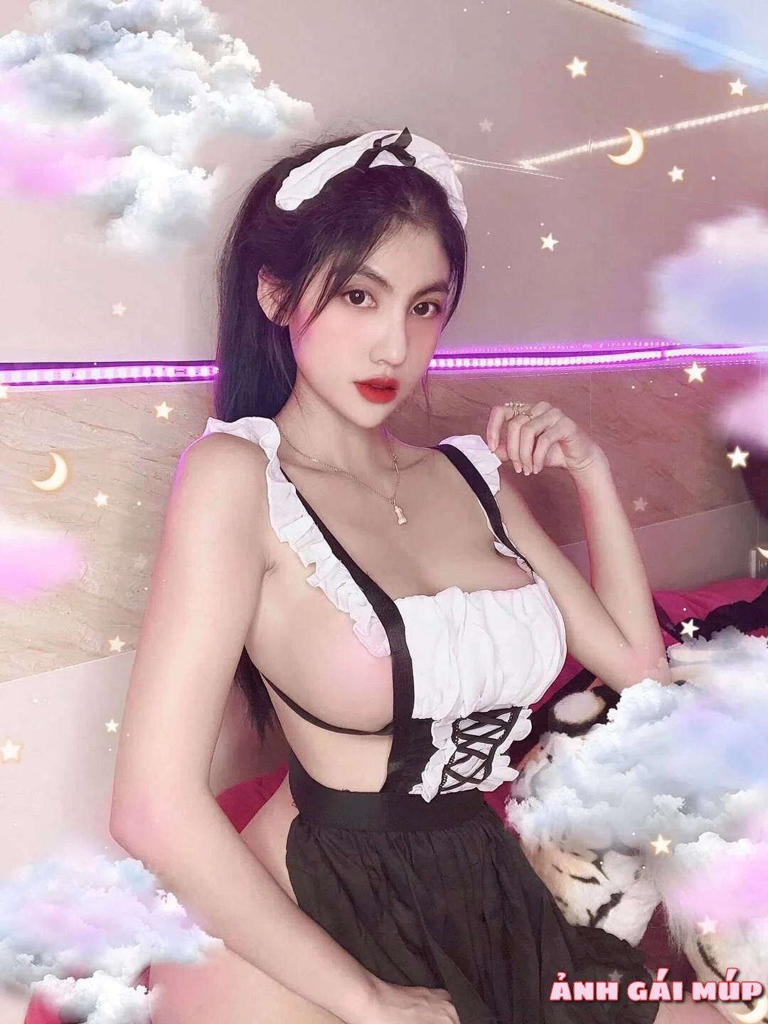 anhgaimup review anh cosplay hau gai 034 300 Ảnh Cosplay Hầu Gái: Căng Tròn, Nuột Nà Cô Hầu Gái Của Tôi Ảnh Gái Sexy