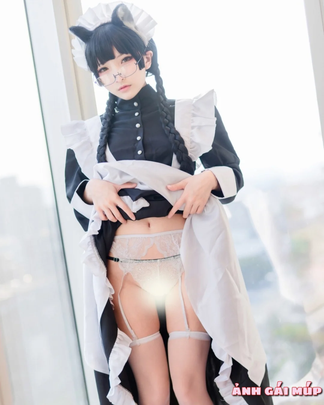 anhgaimup review anh cosplay hau gai 173 300 Ảnh Cosplay Hầu Gái: Căng Tròn, Nuột Nà Cô Hầu Gái Của Tôi Ảnh Gái Sexy