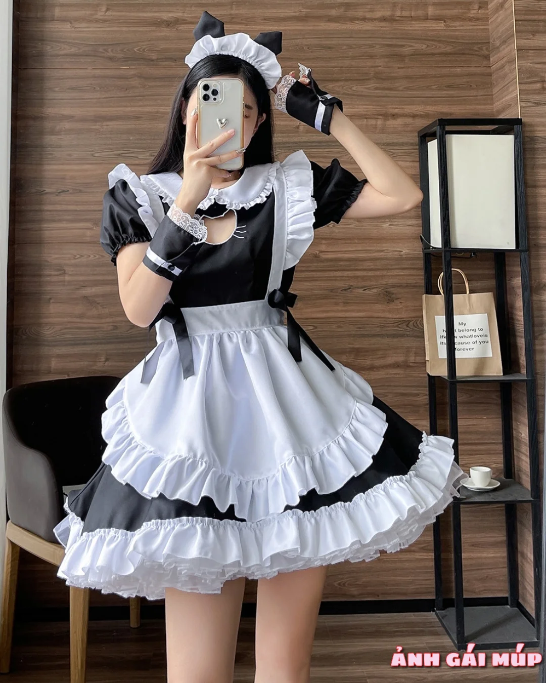 anhgaimup review anh cosplay hau gai 212 300 Ảnh Cosplay Hầu Gái: Căng Tròn, Nuột Nà Cô Hầu Gái Của Tôi Ảnh Gái Sexy