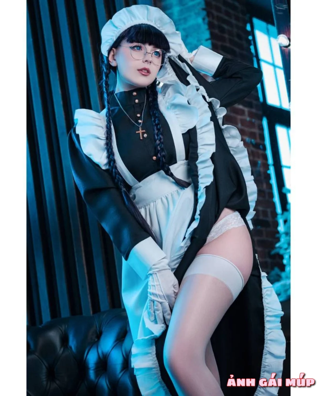 anhgaimup review anh cosplay hau gai 225 300 Ảnh Cosplay Hầu Gái: Căng Tròn, Nuột Nà Cô Hầu Gái Của Tôi Ảnh Gái Sexy