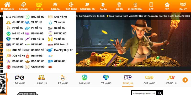 thu vien game lon tu nhieu nha cung cap hot Slot Game 8kbet – Thiên Đường Giải Trí, Nổ Hũ Cực To Ảnh Được Tài Trợ