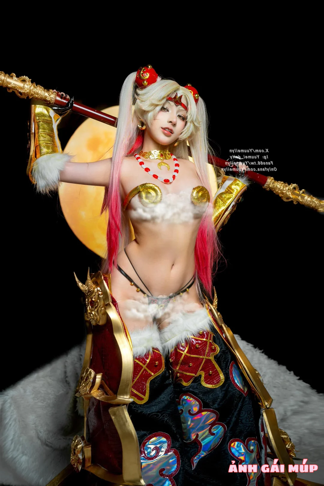 anhgaimup com review anh gai cosplay YuumeiLyn 060 Ngắm YuumeiLyn: Cosplayer Việt Mông Tròn, Vú Mọng, Đẹp Không Tì Vết Ảnh Gái Sexy