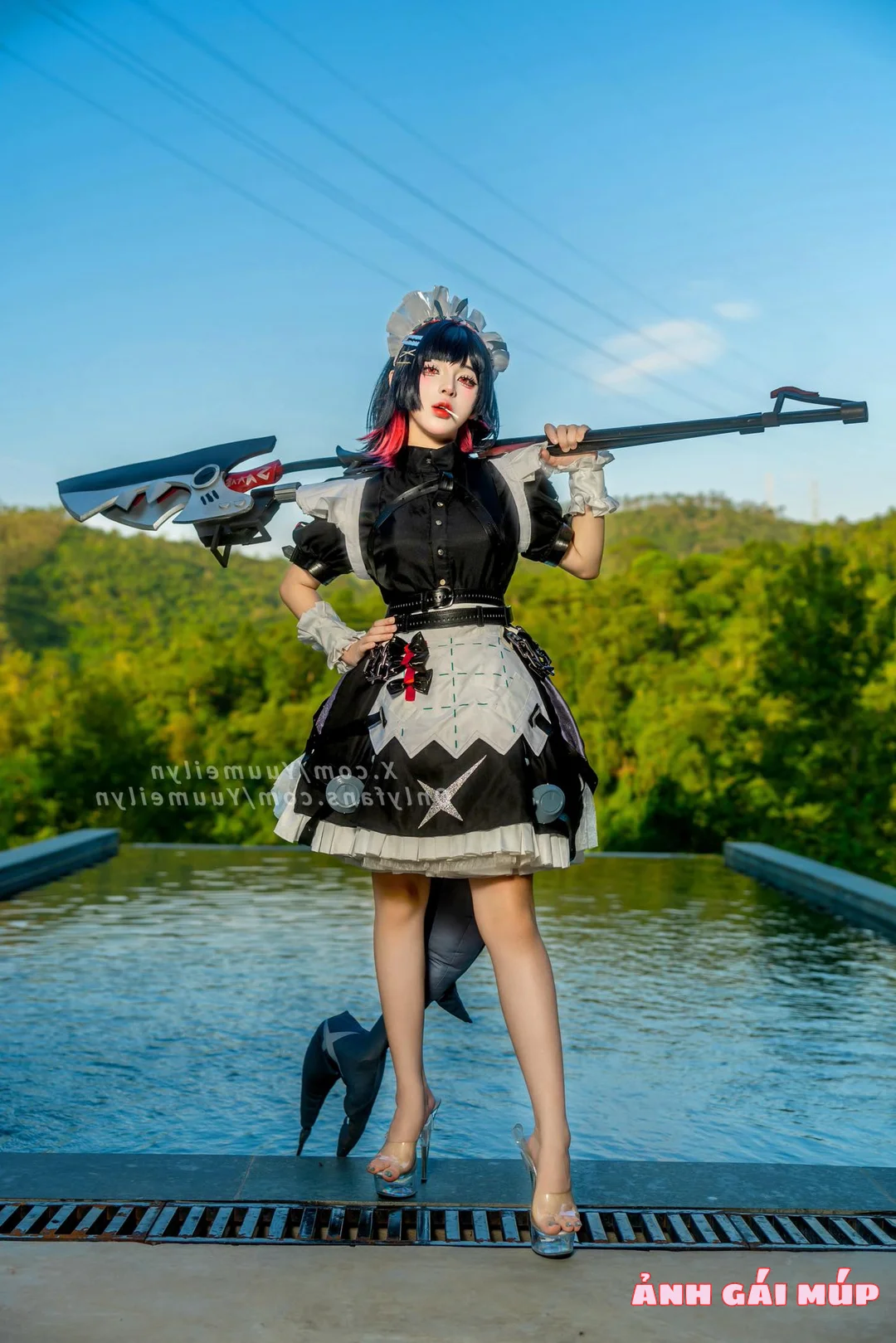 anhgaimup com review anh gai cosplay YuumeiLyn 065 Ngắm YuumeiLyn: Cosplayer Việt Mông Tròn, Vú Mọng, Đẹp Không Tì Vết Ảnh Gái Sexy