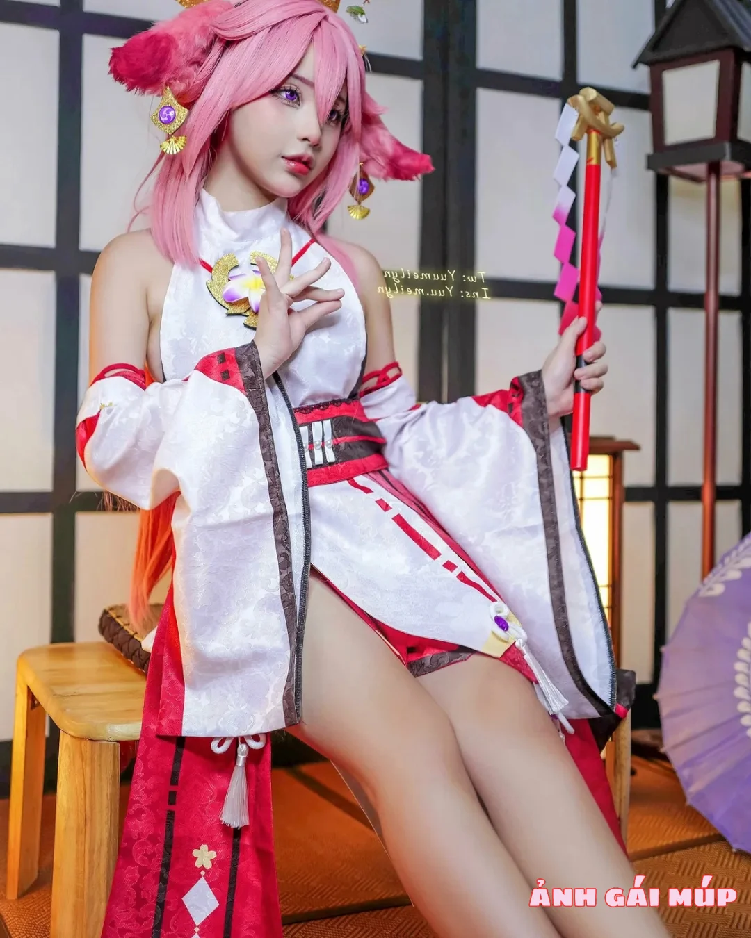 anhgaimup com review anh gai cosplay YuumeiLyn 111 Ngắm YuumeiLyn: Cosplayer Việt Mông Tròn, Vú Mọng, Đẹp Không Tì Vết Ảnh Gái Sexy