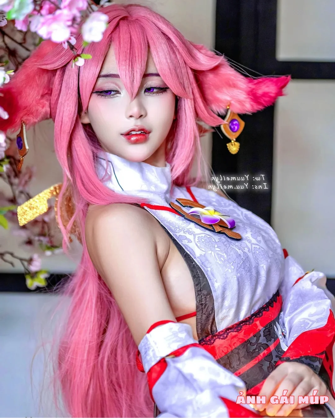 anhgaimup com review anh gai cosplay YuumeiLyn 112 Ngắm YuumeiLyn: Cosplayer Việt Mông Tròn, Vú Mọng, Đẹp Không Tì Vết Ảnh Gái Sexy