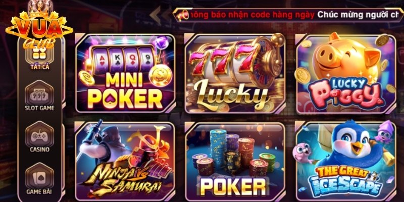 danh sach tro choi ca cuoc hap dan tai cong game Các Sự Kiện Đặc Biệt Và Giải Đấu Hấp Dẫn Tại Cổng Game Bài Đổi Thưởng Vuaclub Ảnh Được Tài Trợ