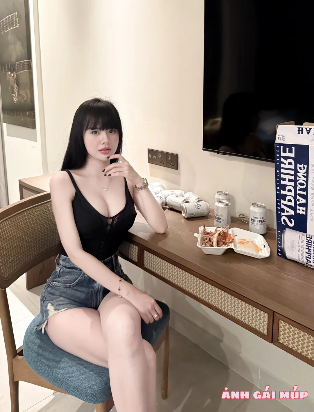 anhgaimup review anh co giao huong loramen 207 Cô Giáo Hương Loramen: "Nữ Thần Phòng The" Siêu Gợi Tình Bỏng Cháy Ảnh Gái Xinh