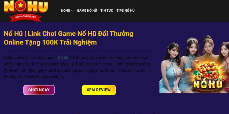 gioi thieu nohu lan song ca cuoc moi Giới thiệu Nohu – Cổng game nổ hũ đổi thưởng đậm chất Việt Ảnh Được Tài Trợ