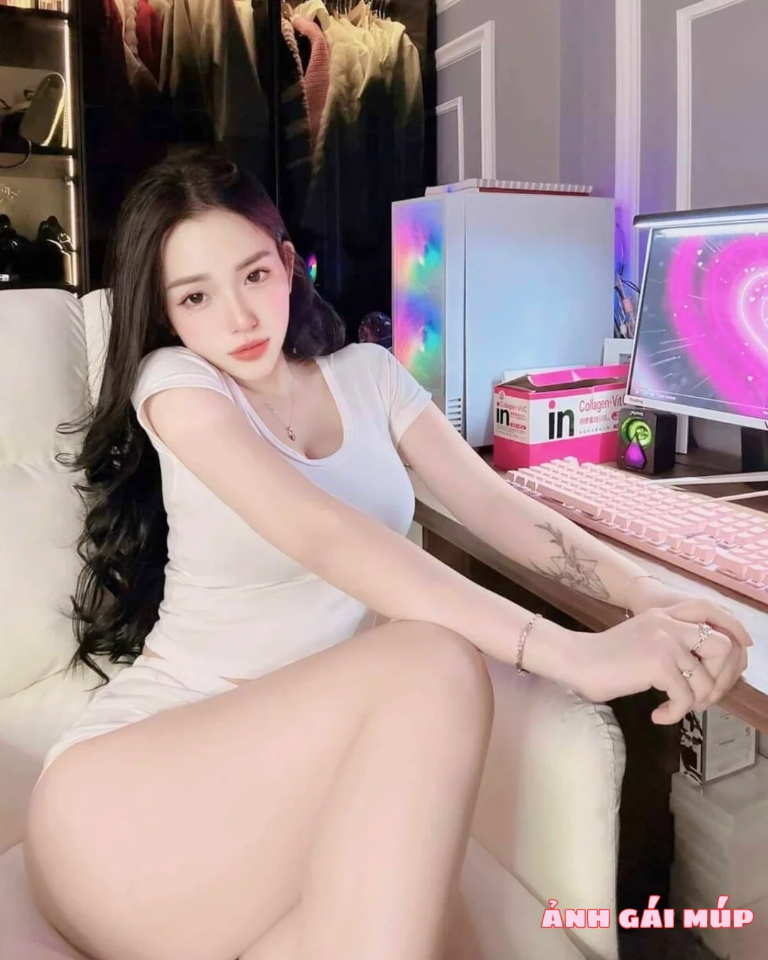anh gai mup com show bo suu tap anh gai xinh dep 2025 613 900 Ảnh Gái Xinh Đẹp Tê Tái: Đê Mê Ánh Mắt - Môi Mọng Đốn Tim Ảnh Gái Xinh