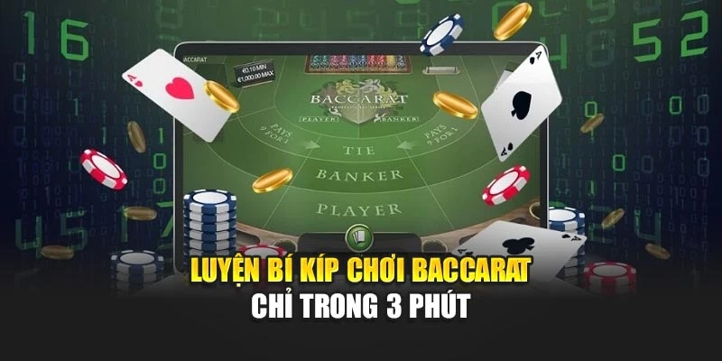 luyen bi kip choi baccarat chi trong 3 phut Tự Tin Đánh Baccarat Tại 89bet Chỉ Sau 3 Phút Luyện Bí Kíp Này Ảnh Được Tài Trợ