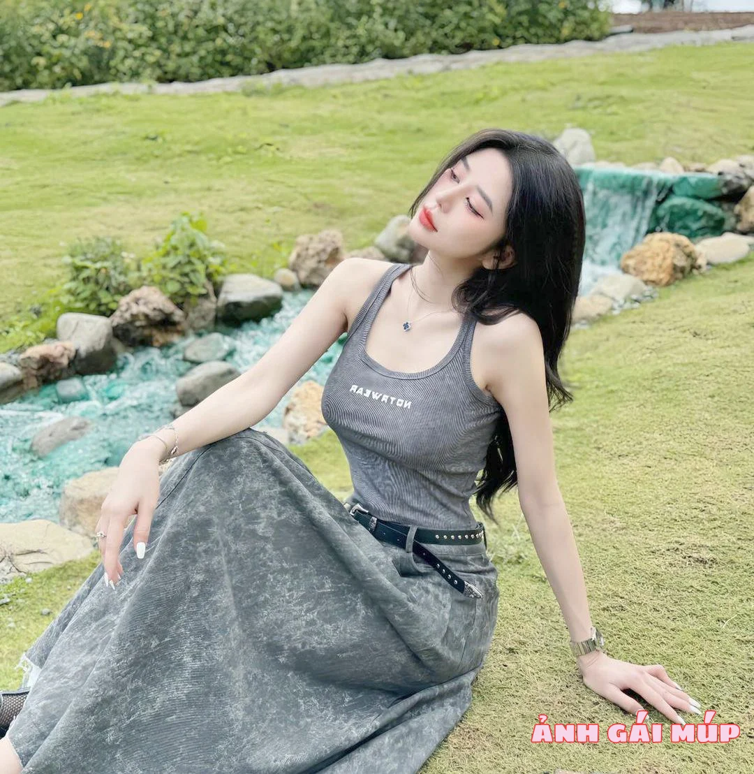 anhgaimup review anh gai xinh chup anh tai bai da song hong 083 Bãi Đá Sông Hồng: Nơi 500 Gái "Ngon" Thả Dáng Sống Ảo Ảnh Gái Đẹp
