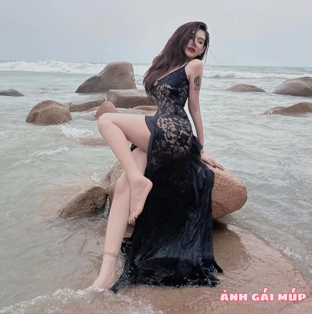 anhgaimup review anh gai xinh chup anh tai bai da song hong 144 Bãi Đá Sông Hồng: Nơi 500 Gái "Ngon" Thả Dáng Sống Ảo Ảnh Gái Đẹp
