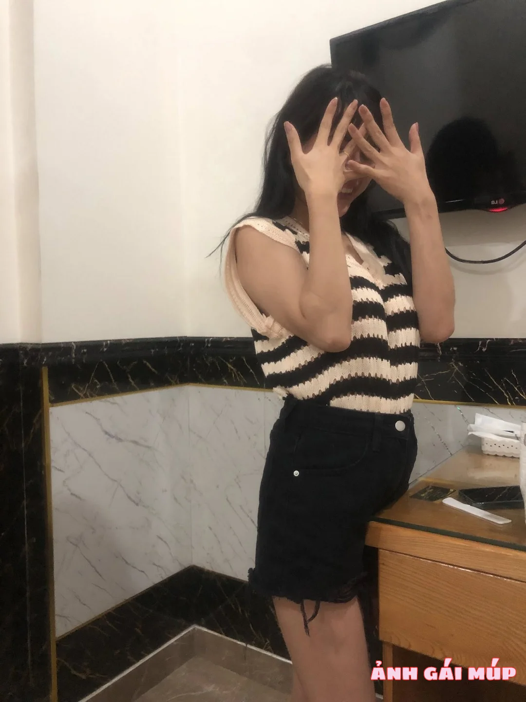 anh gai mup com gioi thieu bo anh ghe dep va cach du ghe dep cuc suong 157 500 Em Ghệ Đẹp: Vú Nõn, Eo Thon, Vòng 3 Căng Tròn Tột Đỉnh Ảnh Gái Che Mặt