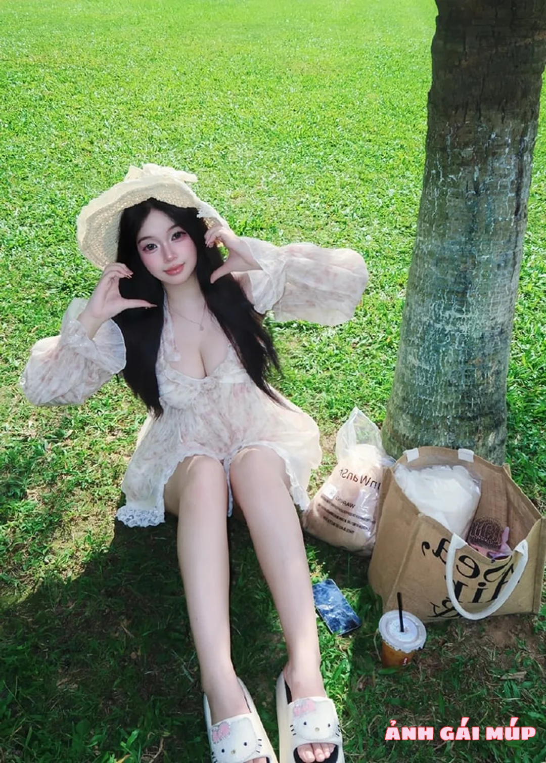 anh gai mup com show bo anh gai mien tay cuc dep 053 400 Ảnh Gái Miền Tây: Miền Sông Nước Căng Tràn Nhựa Sống Ảnh Gái Đẹp