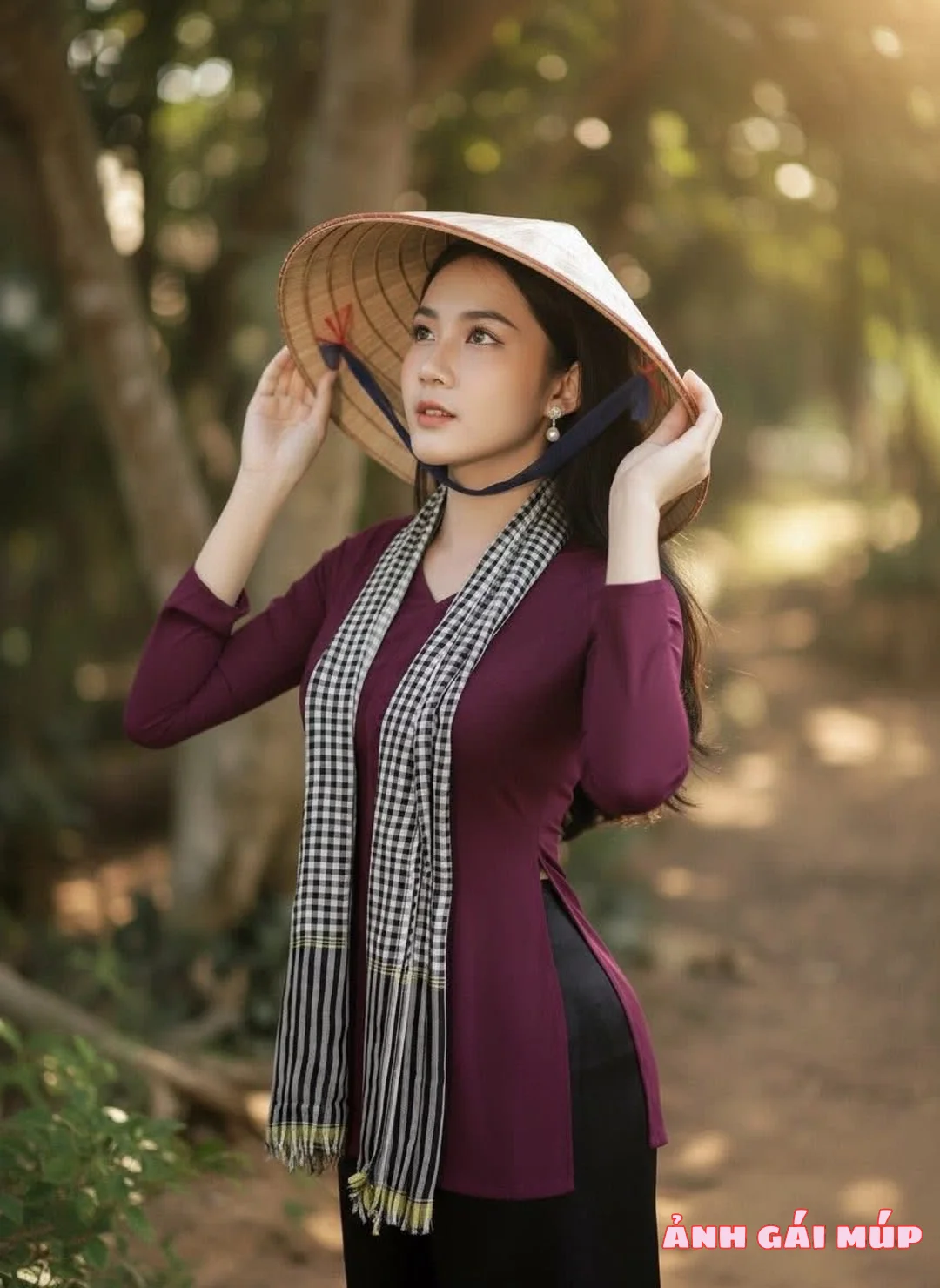 anh gai mup com show bo anh gai mien tay cuc dep 201 400 Ảnh Gái Miền Tây: Miền Sông Nước Căng Tràn Nhựa Sống Ảnh Gái Đẹp