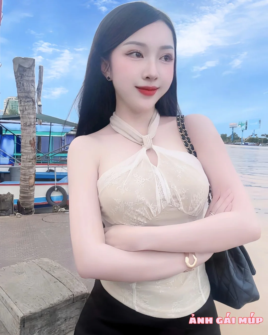 anh gai mup com show bo anh gai mien tay cuc dep 292 400 Ảnh Gái Miền Tây: Miền Sông Nước Căng Tràn Nhựa Sống Ảnh Gái Đẹp