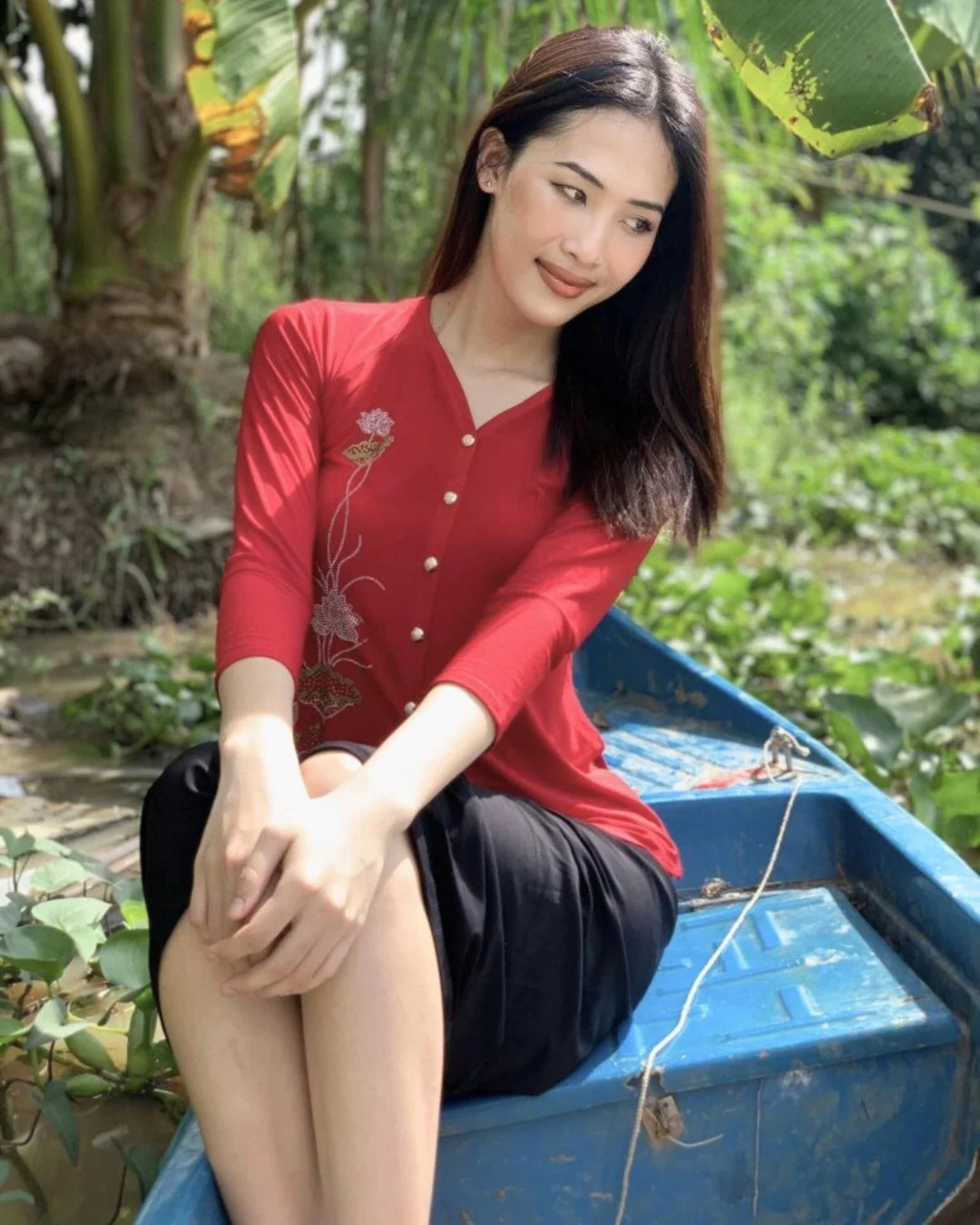 anh gai mup com show bo anh gai mien tay cuc dep 350 400 Ảnh Gái Miền Tây: Miền Sông Nước Căng Tràn Nhựa Sống Ảnh Gái Đẹp